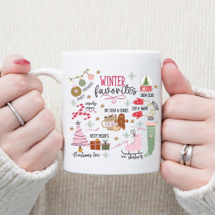 Taza De Café Cómodos y singulares favoritos de invierno