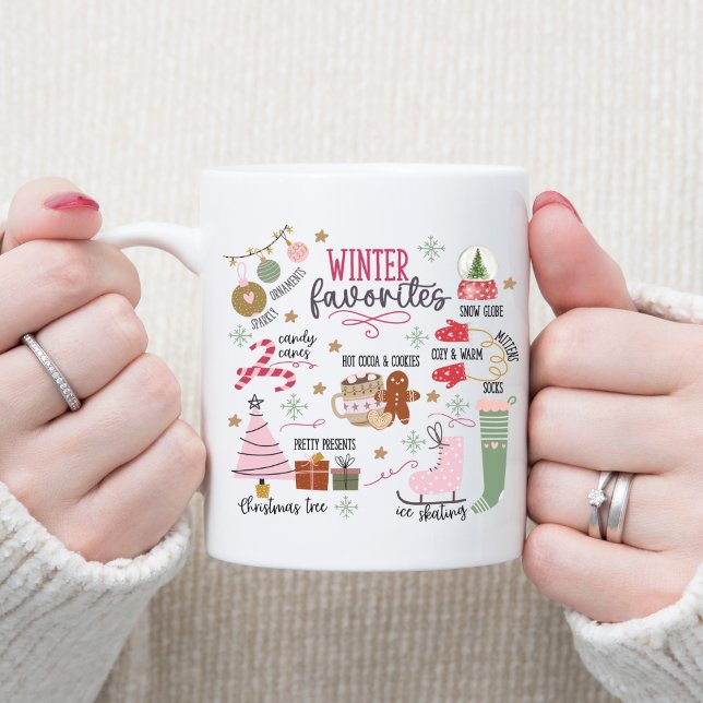 Taza De Café Cómodos y singulares favoritos de invierno (Subido por el creador)