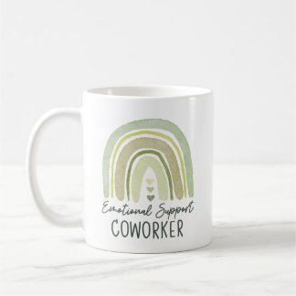 Taza De Café Compañero colaborador de soporte emocional BFF