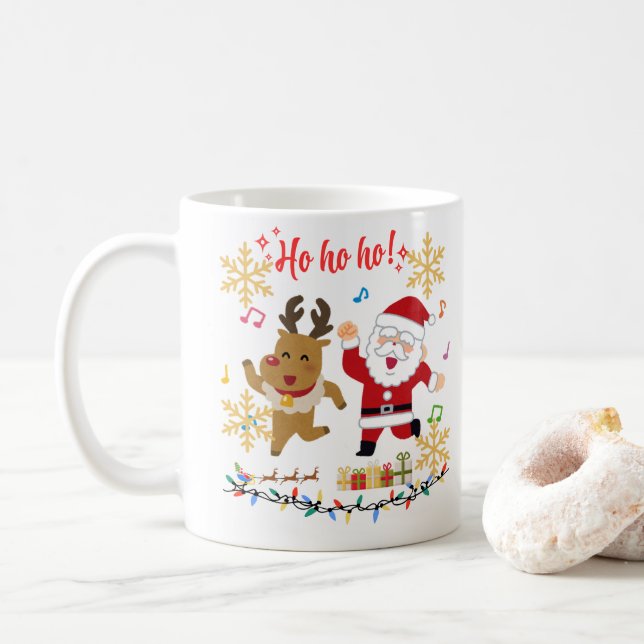 Taza De Café Compañero de Café Personalizable (Con donut)