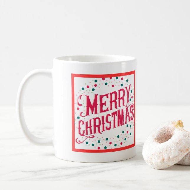 Taza De Café "Compañero de café Personalizable" (Con donut)