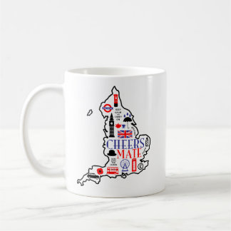 Taza De Café ¡Compañero de las alegrías!  Icono de Inglaterra
