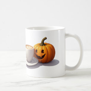 Taza De Café Compañero de Latte de Calabaza para Mañanas de Oto