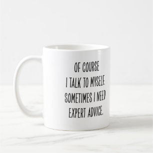 Taza De Café Compañero de trabajo divertido consejo experto hab