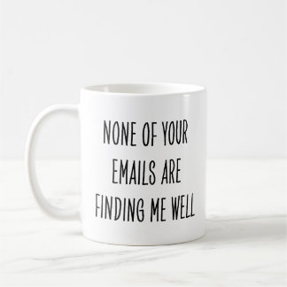 Taza De Café Compañero de trabajo sarcástico Ninguno de los cor