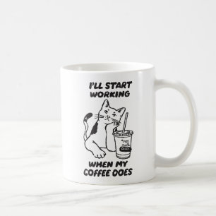 Taza De Café Compañeros de oficina de la divertida compañía de 