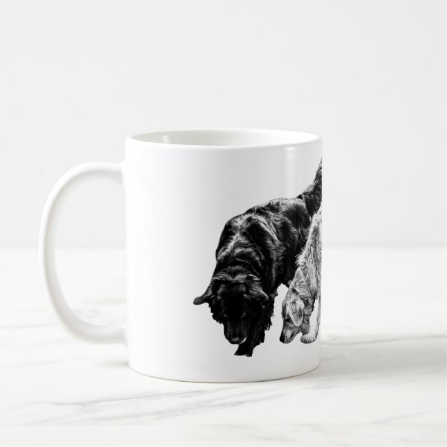 Taza De Café Compañeros de otoño a la sombra (Izquierda)