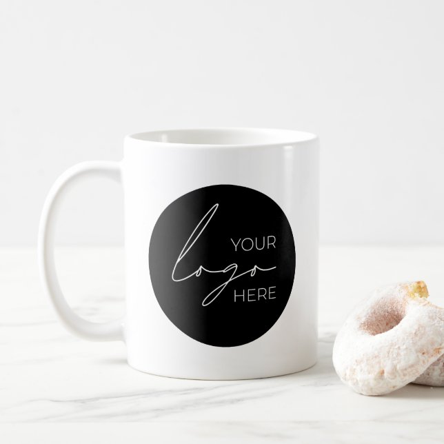 Taza De Café Compañía comercial promocional con logotipos de em (Con donut)