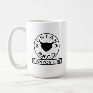 Taza De Café Compañía de Ferrocarril de Montana