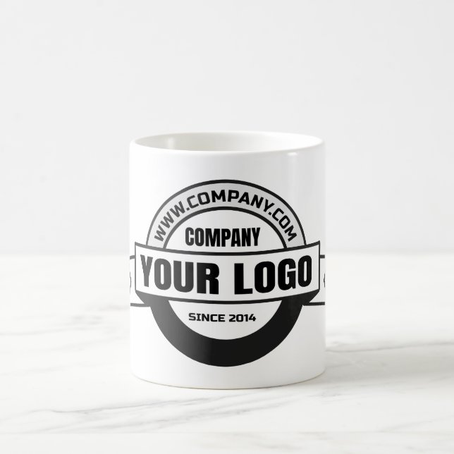 Taza De Café Compañía de logotipos (Centro)