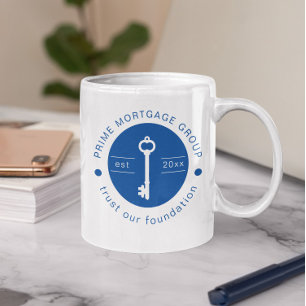 Taza De Café Compañía Moderna de Hipotecas Personalizadas Agreg