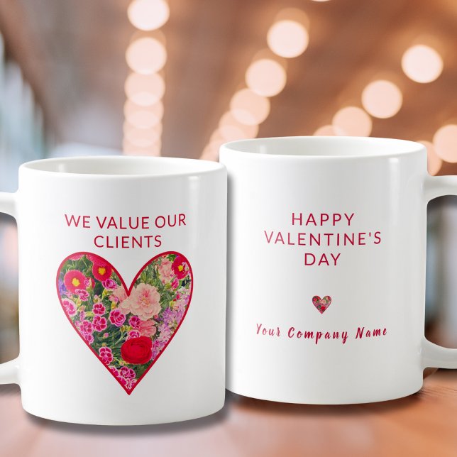 Taza De Café Company Valentine’s Day Gift - Customer Thanks (Subido por el creador)