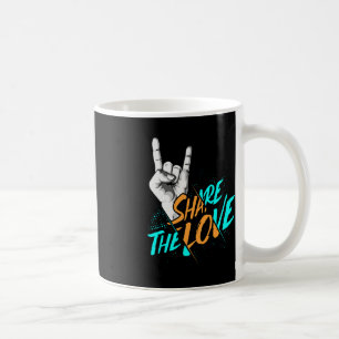 Taza De Café Comparte el amor hombres mujeres niños Chicas rega
