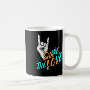 Taza De Café Comparte El Amor Hombres Mujeres Niños Niñas Regal