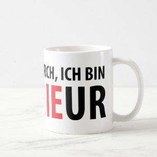 Taza De Café Compartimiento Ingenieur del ich del durch del