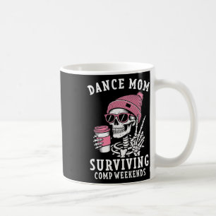 Taza De Café Competencia De Bailar Y Café De Madres De Baile