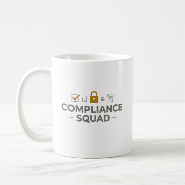 Taza De Café Compliance Squad – Legal Team (Izquierda)