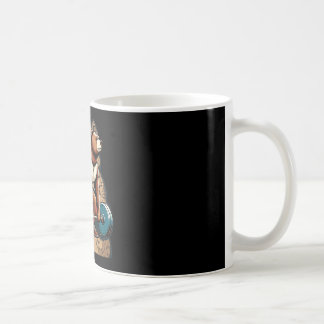 Taza De Café Cómplice Gracioso Con Traje De Guantes De Boxeo Ro