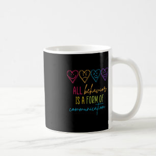 Taza De Café Comportamiento de conciencia sobre el autismo es e