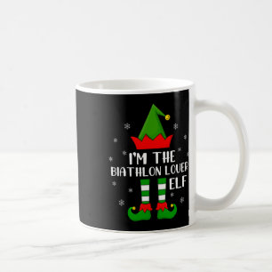 Taza De Café Comportamiento familiar divertido I'm The Biathlon