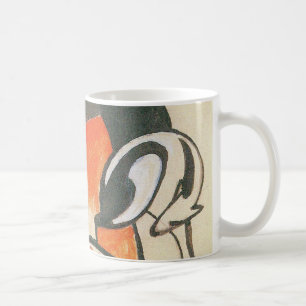 Taza De Café Composición con dos ciervos por Franz Marc