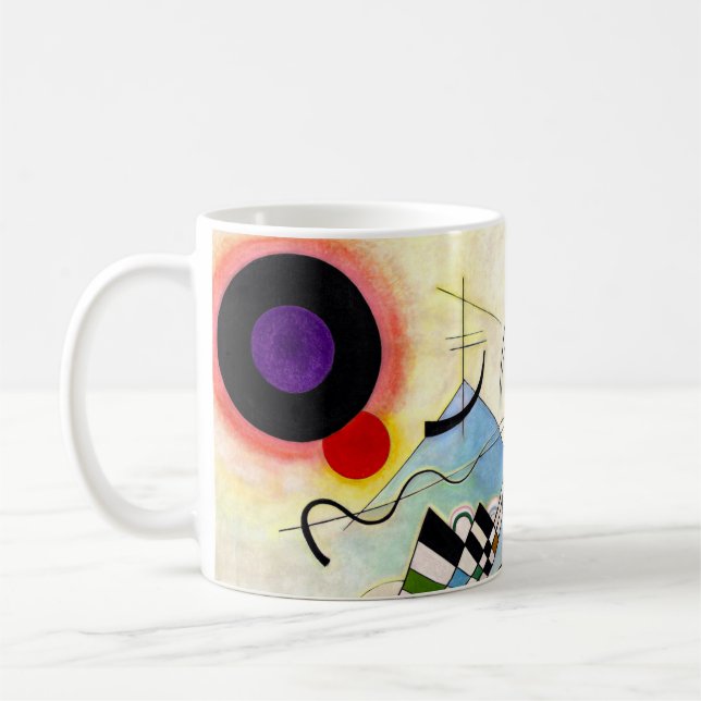 Taza De Café Composición de Kandinsky 8 (Izquierda)