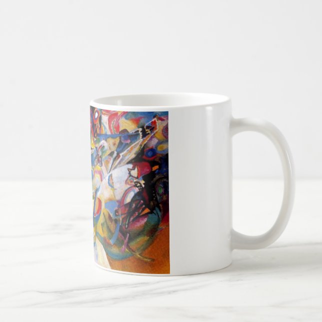 Taza De Café Composición VII de Kandinsky (Derecha)
