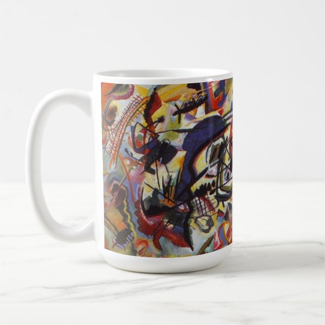 Taza De Café Composición VII Wassily Kandinsky (Izquierda)