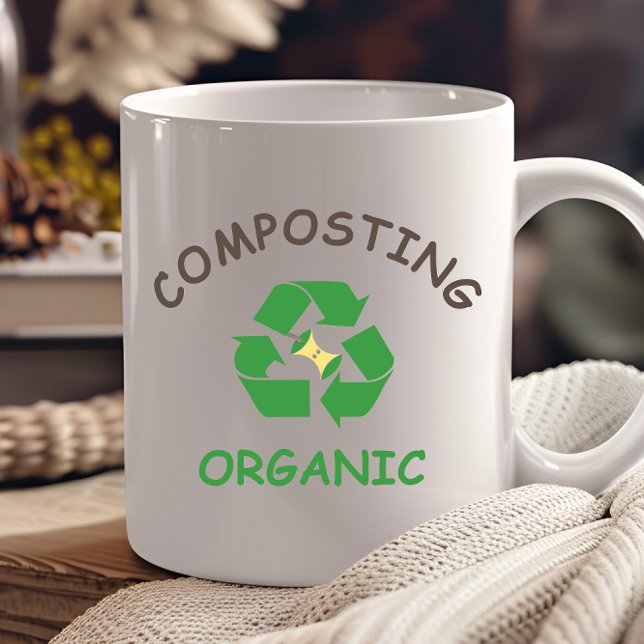 Taza De Café compositor de compostaje de compost agricultura or (Subido por el creador)