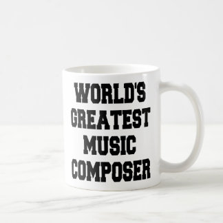 Taza De Café Compositor musical más grande del mundo