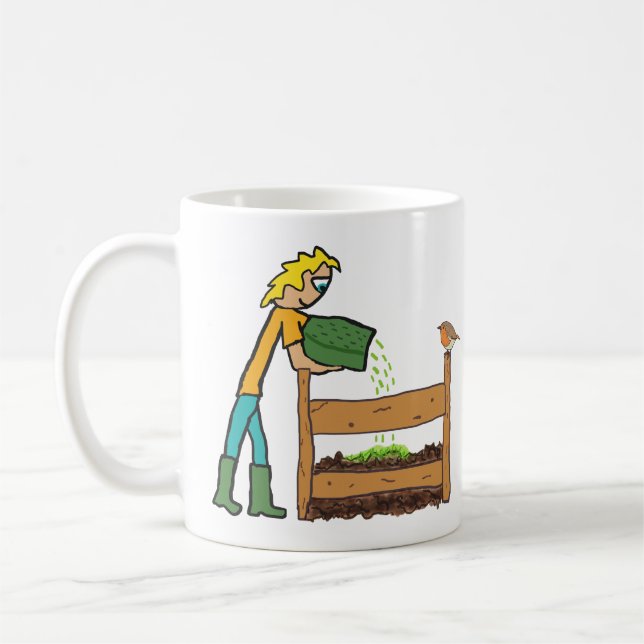 Taza De Café Compostaje (Izquierda)