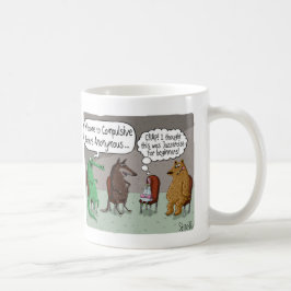 TAZA DE CAFÉ COMPRADORES ANÓNIMOS CON ANIMALES CUIDADOS