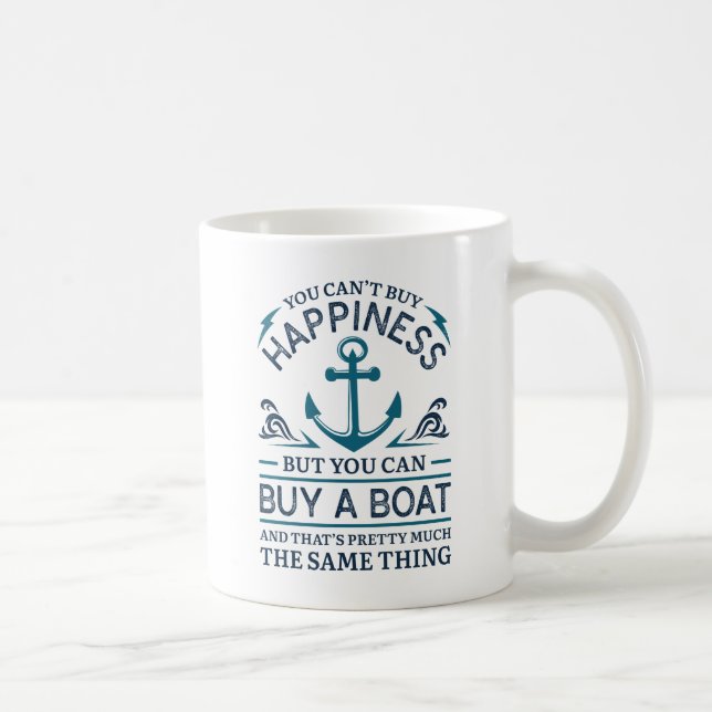 Taza De Café Comprar Un Barco (Derecha)