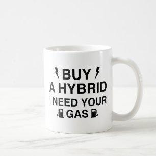Taza De Café Comprar un híbrido necesito tu gasolina