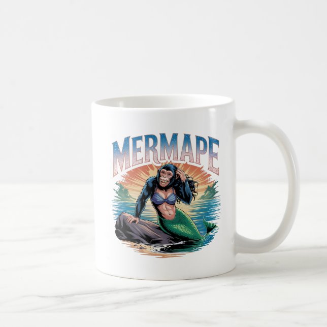 Taza De Café Cómprate de creaciones de Ilustracion Mermape (Derecha)