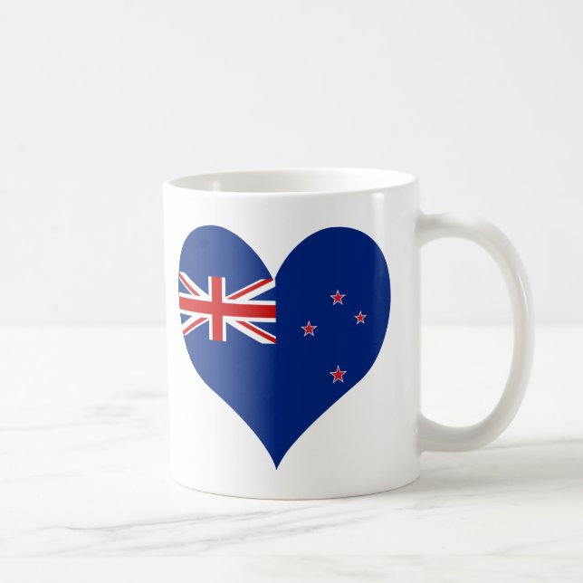 Taza De Café Compre la bandera de Nueva Zelanda (Derecha)