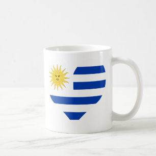 Taza De Café Compre la bandera de Uruguay