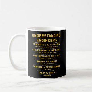 Taza De Café Comprensión de regalo Ingenieros divertidos