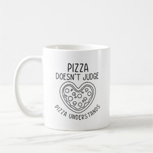 Taza De Café Comprensión Pizza
