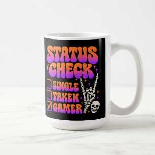 Taza De Café Comprobación de estado humor de jugador para fanát