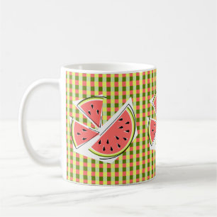 Taza De Café Comprobación de piezas de sandía