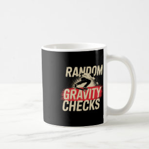 Taza De Café Comprobaciones de Gravedad Aleatoria Skateboard Sk