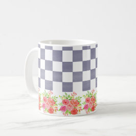 Taza De Café Comprobaciones en Bloom Mug
