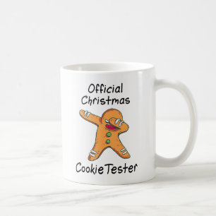 Taza De Café Comprobador de cookies de Navidades oficiales