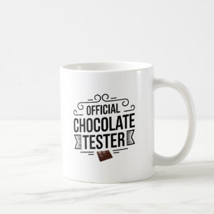 Taza De Café Comprobador oficial de chocolate