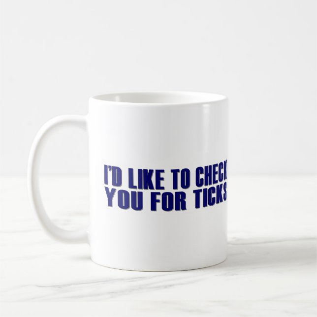 Taza De Café Compruébele para saber si hay señales (Izquierda)