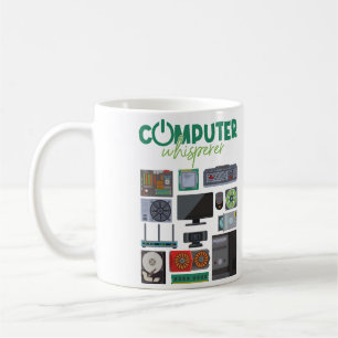 Taza De Café Computadora Geek Tech Nerd Guay Support.