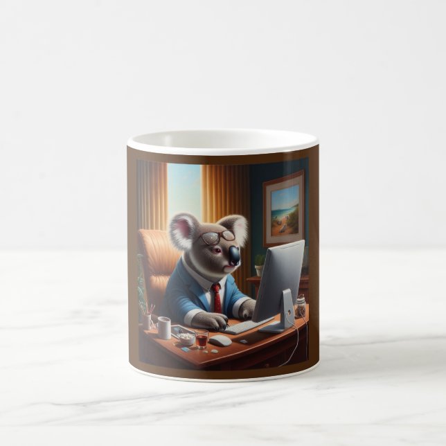 Taza De Café Computadora Koala (Centro)