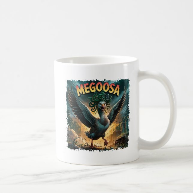 Taza De Café Cómputo de Ilustracion Megoosa (Derecha)