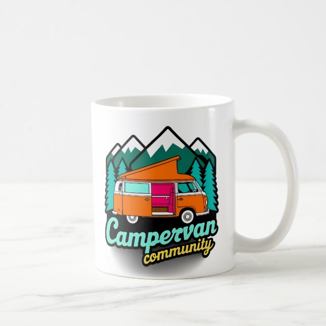 Taza De Café Comunidad de Campervan (Derecha)